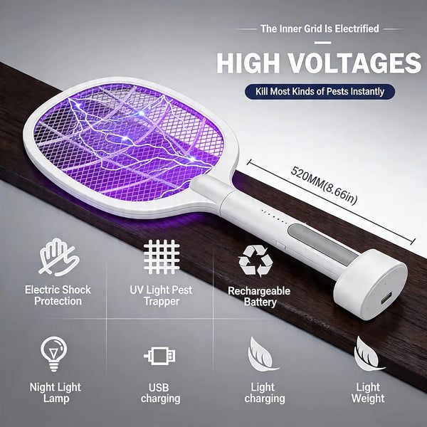 DP Mosquito Killer Racket (DP-834) – Zoha Home Aesthetics