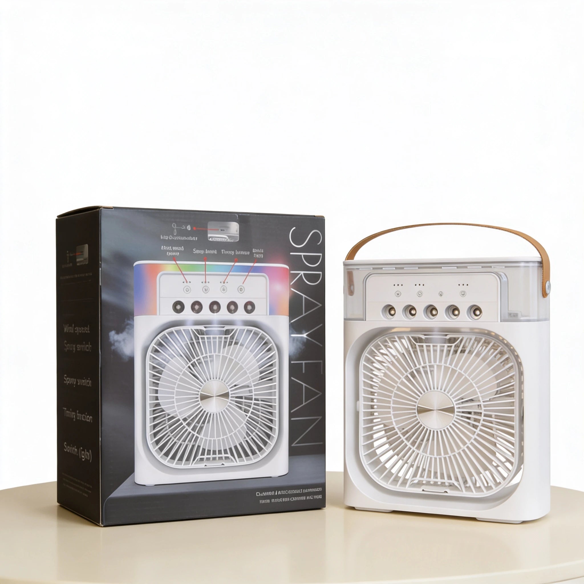 3-in-1 Mist Fan Air Cooler – Zoha Home Aesthetics